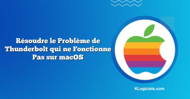 Résoudre le Problème de Thunderbolt qui ne Fonctionne Pas sur macOS